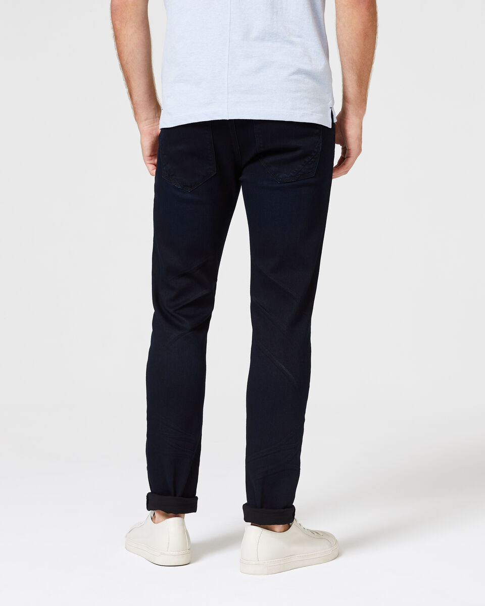 Slim Fit 5 Pocket Denim Jean, Dark Indigo, hi-res